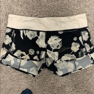 Lululemon speed shorts